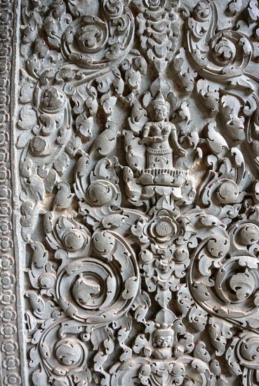 Храмовый комплекс Ангкор-Ват в Камбодже