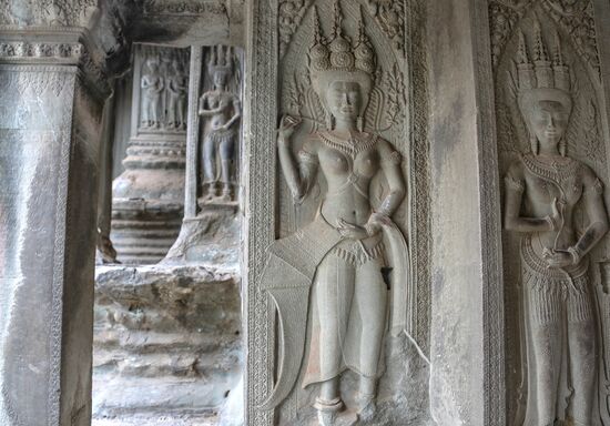 Храмовый комплекс Ангкор-Ват в Камбодже