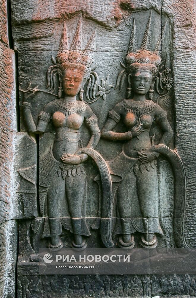 Храмовый комплекс Ангкор-Ват в Камбодже