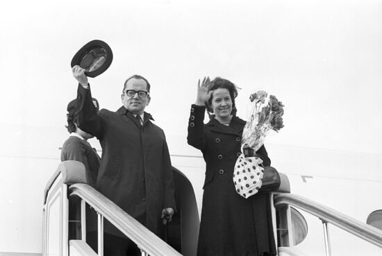 Визит в СССР финляндской делегации