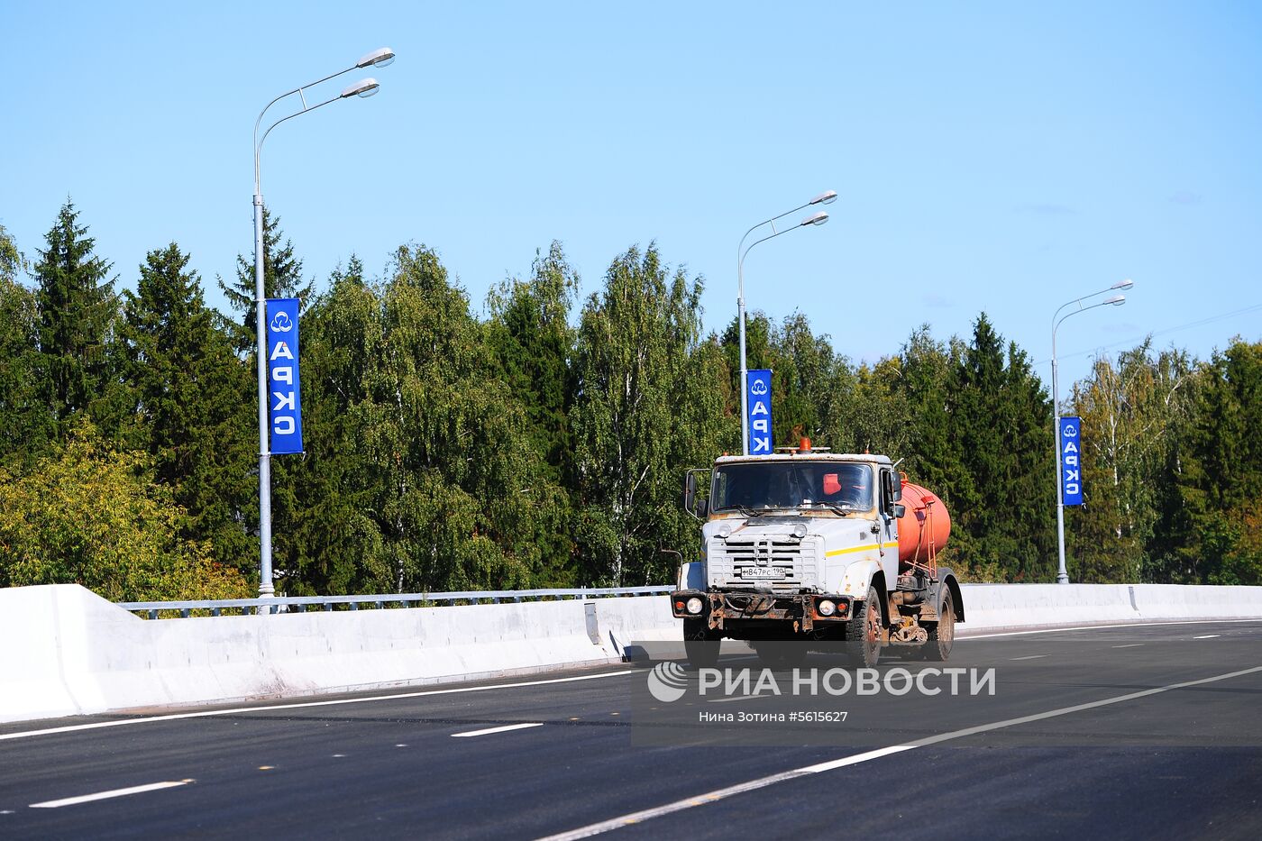 Запуск движения по новому участку Калужского шоссе