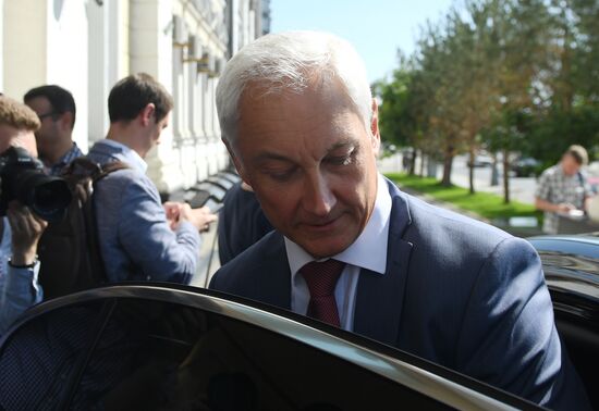 Вице-премьер А. Силуанов провел совещание с представителями бизнеса