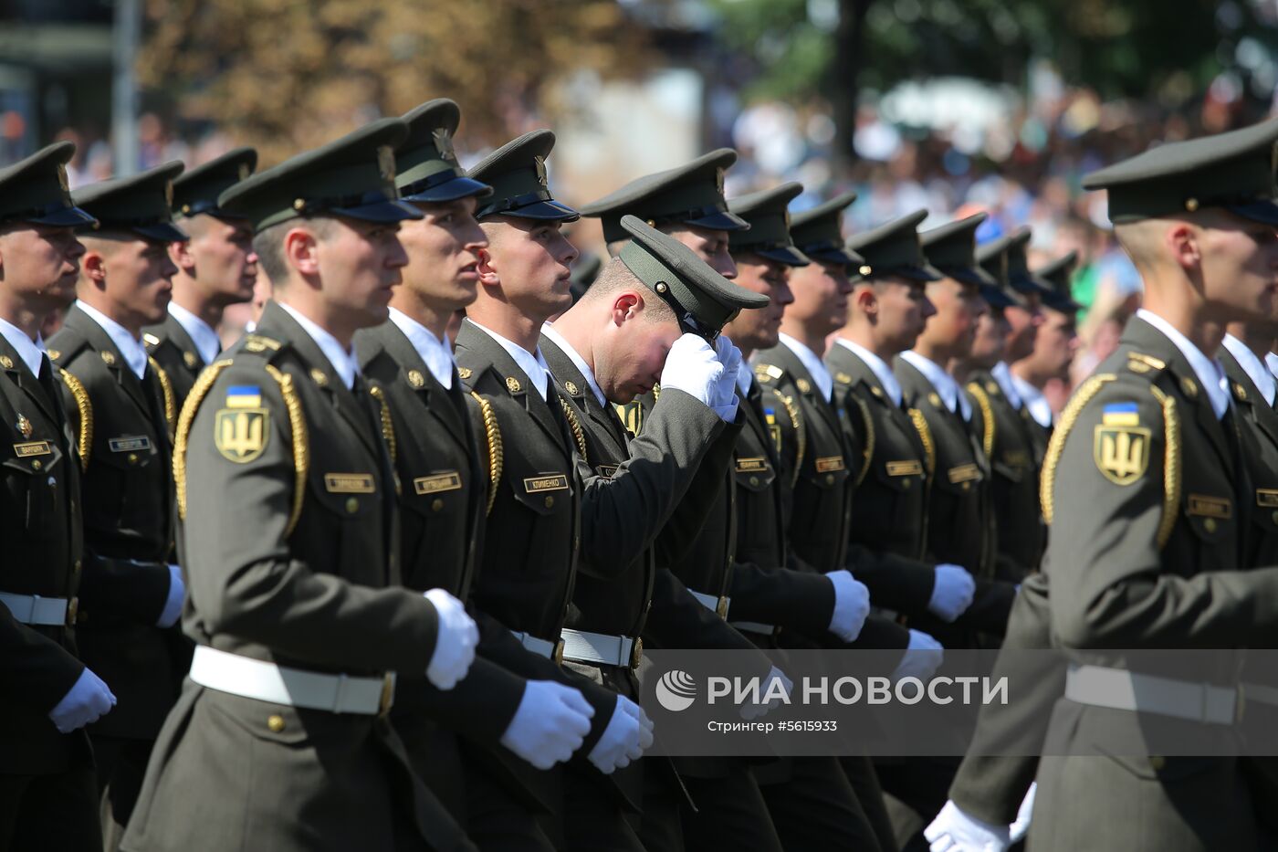 Военный парад в Киеве ко Дню независимости Украины