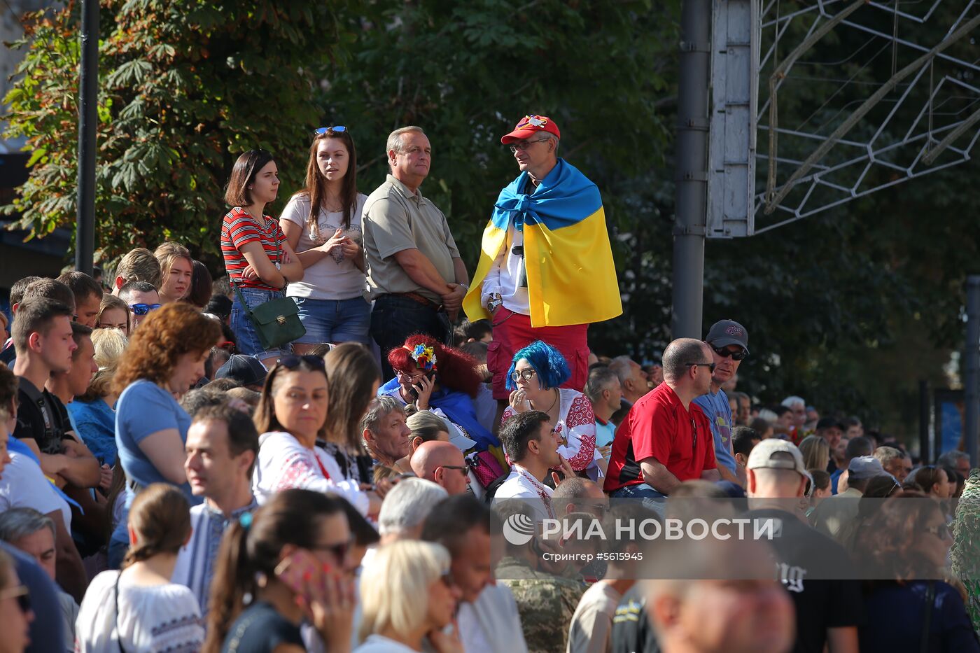 Военный парад в Киеве ко Дню независимости Украины