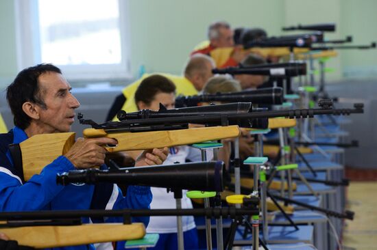 V Всероссийская спартакиада пенсионеров в Новосибирске