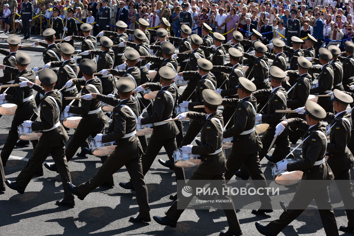 Военный парад в Киеве ко Дню независимости Украины