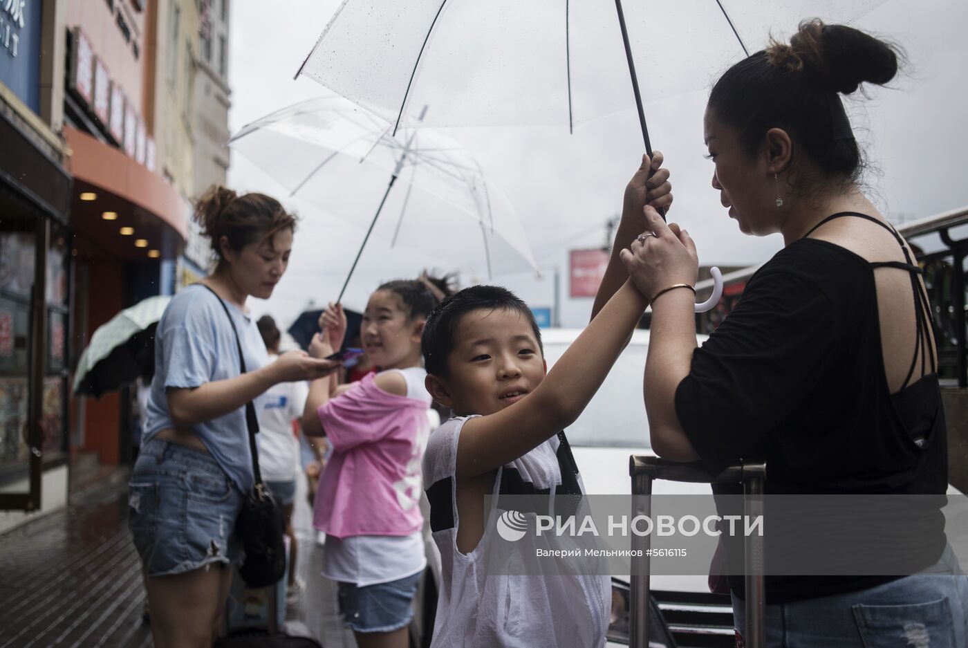 Город Далянь в Китае