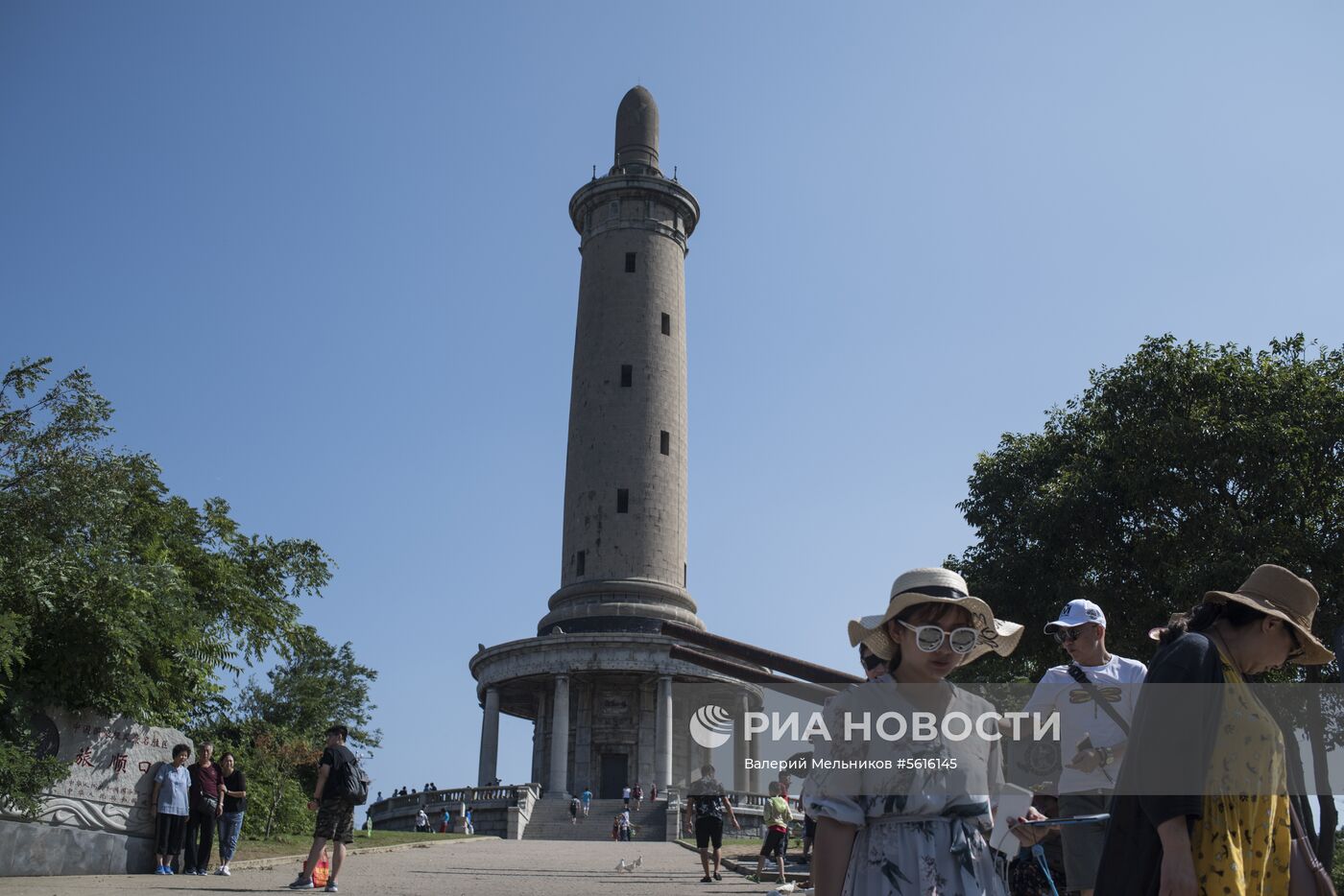 Город Далянь в Китае