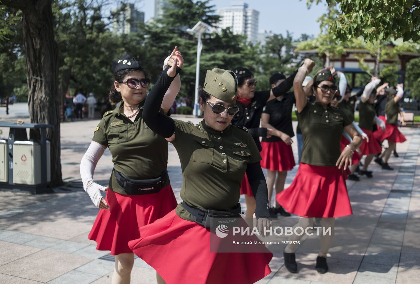 Город Далянь в Китае