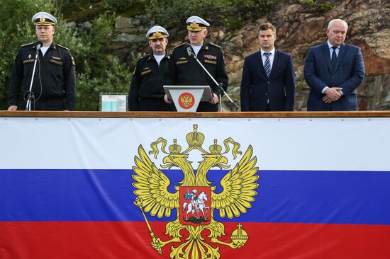 Открытие выставки и показательных площадок в рамках форума "Армия-2018" в Североморске