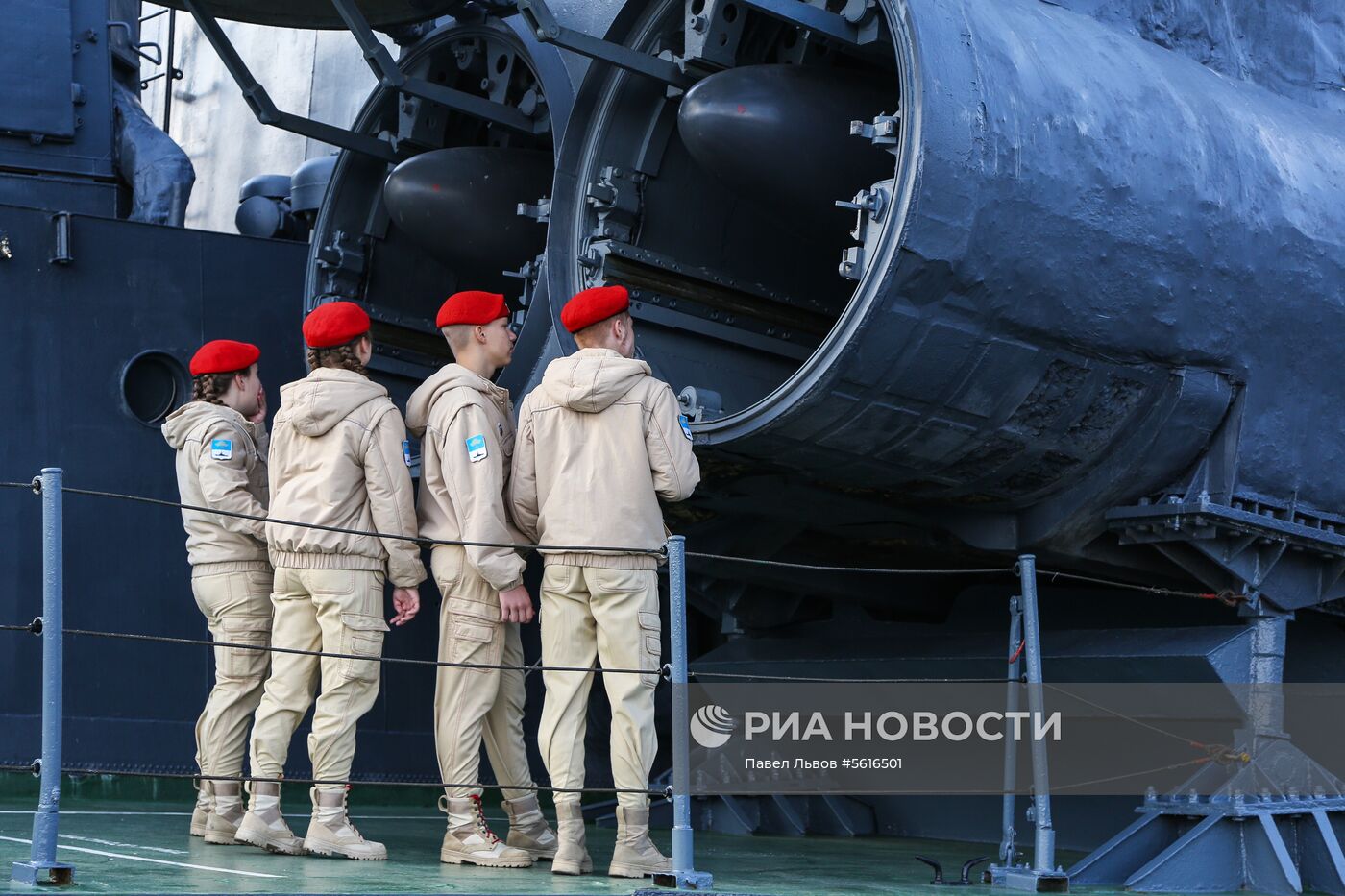 Открытие выставки и показательных площадок в рамках форума "Армия-2018" в Североморске