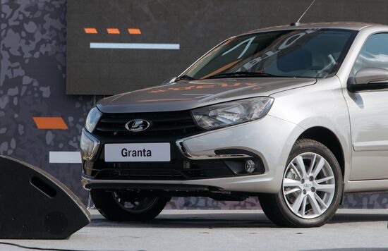 Презентация новой Lada Granta на заводе «АвтоВАЗ» в Тольятти