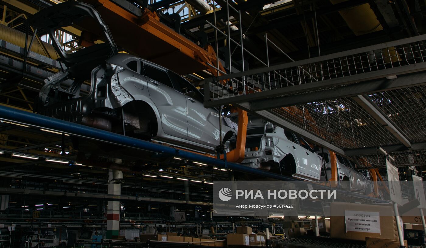 Презентация новой Lada Granta на заводе «АвтоВАЗ» в Тольятти