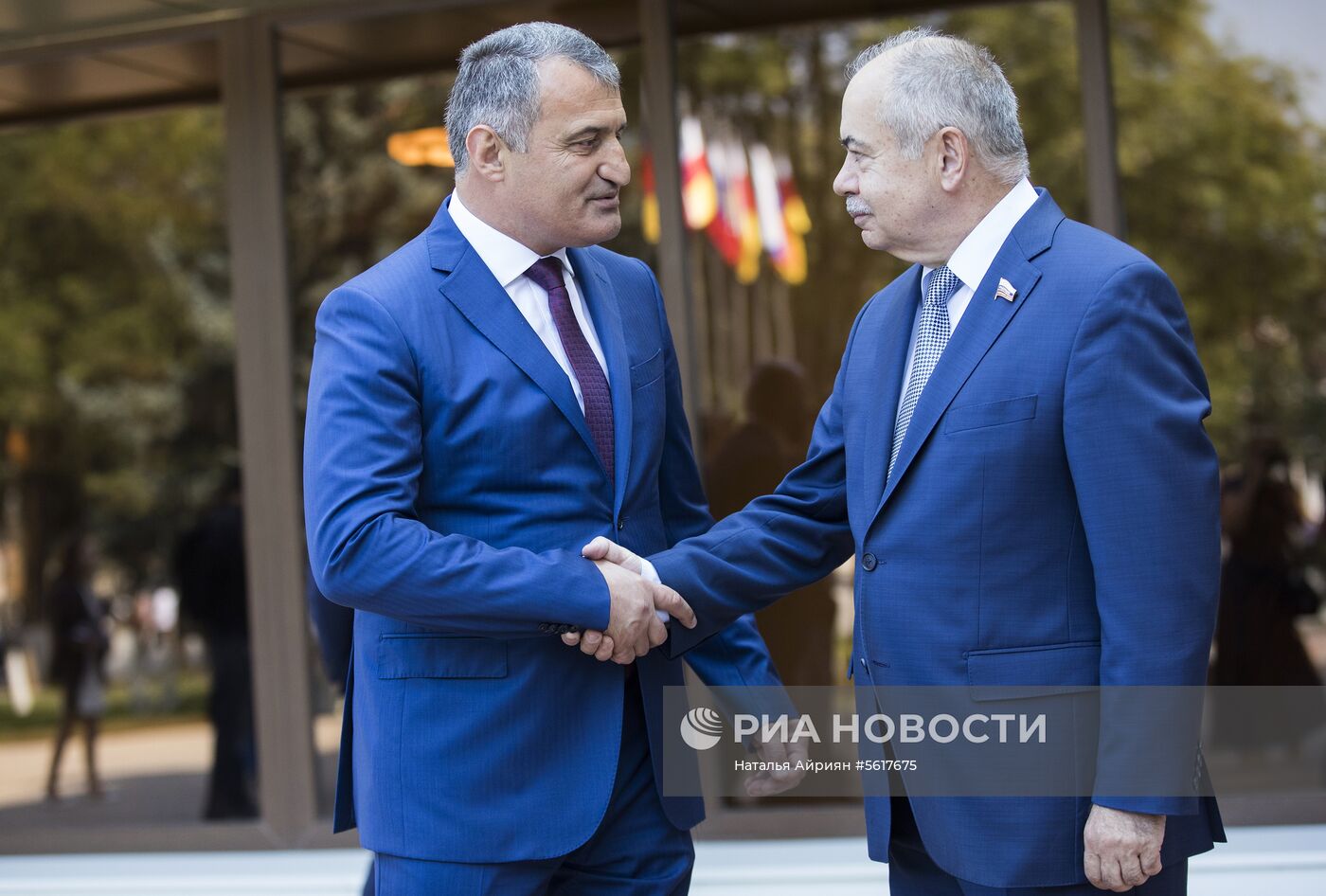 Празднование 10-летней годовщины признания Россией независимости Южной Осетии