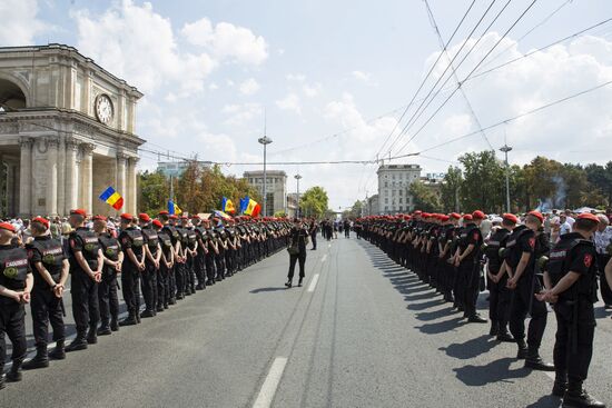 Акция протеста в Кишиневе