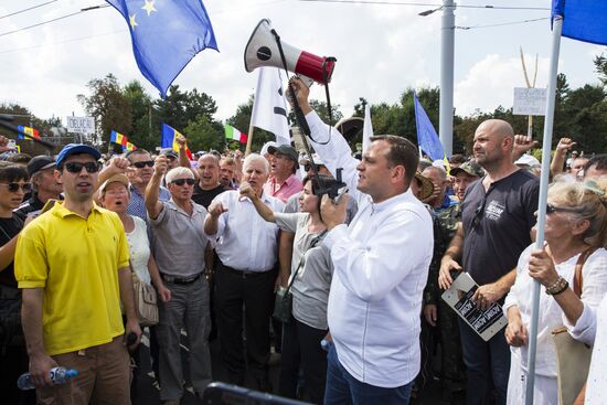 Акция протеста в Кишиневе