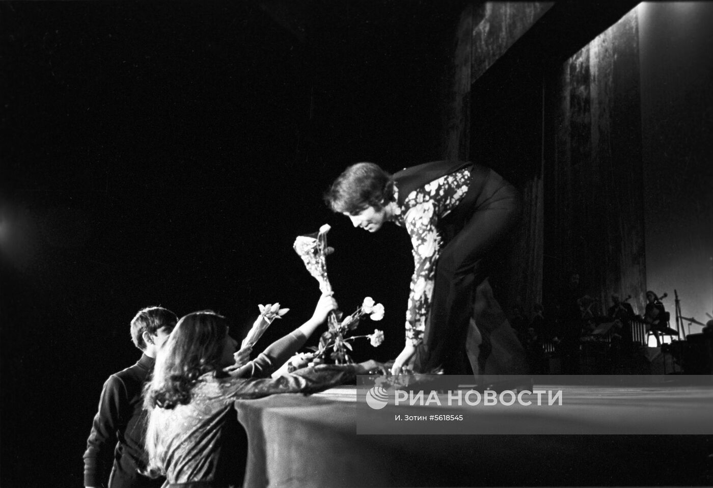 Испанский певец Рафаэль в Москве