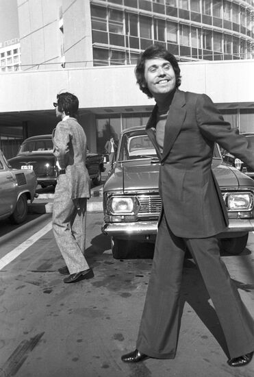 Испанский певец Рафаэль в Москве