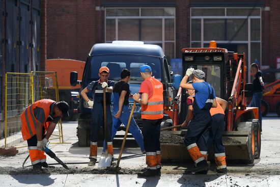 Благоустройство Лесной улицы 