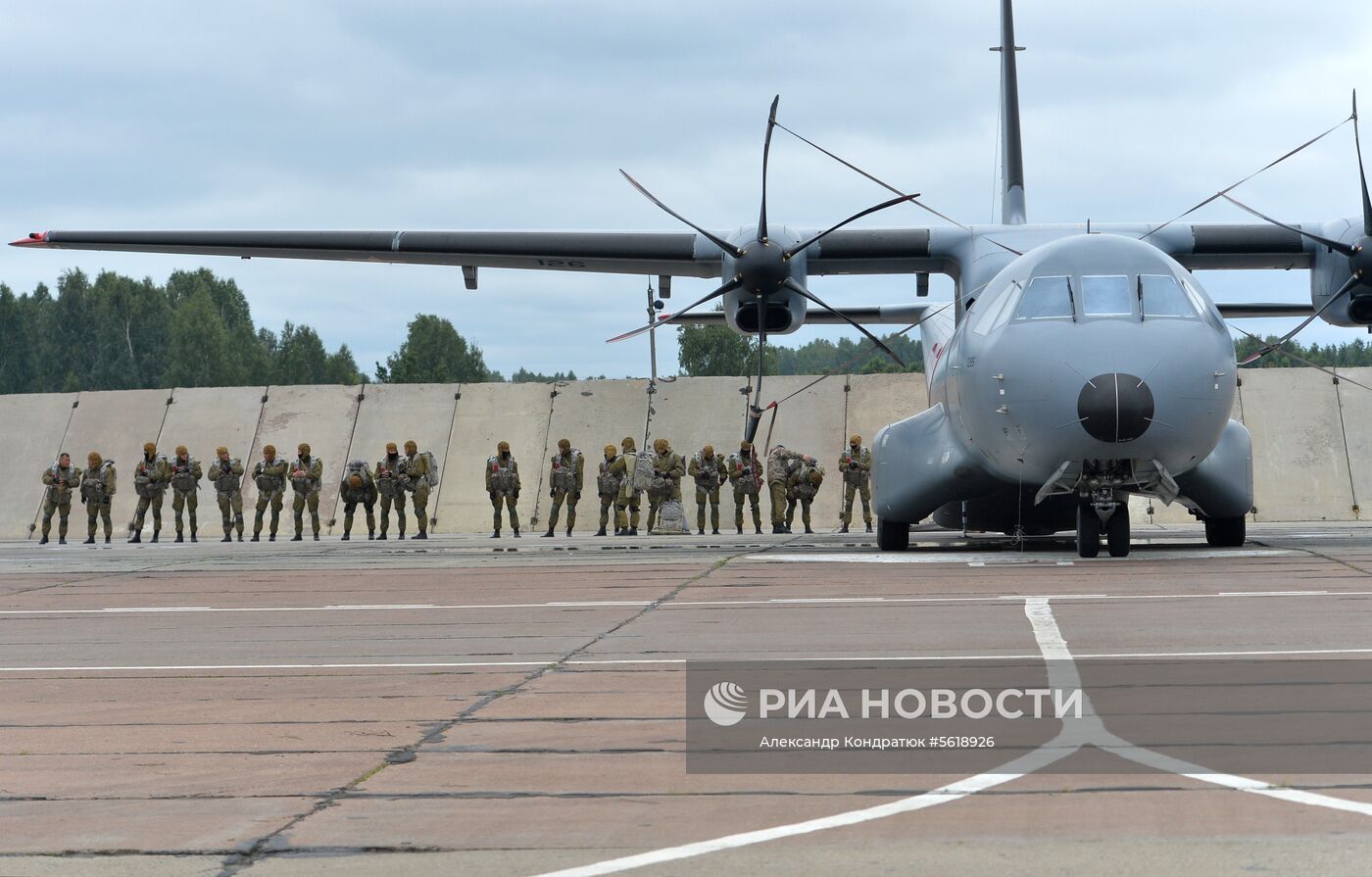 Антитеррористические учения вооруженных сил стран-членов ШОС "Мирная миссия-2018"