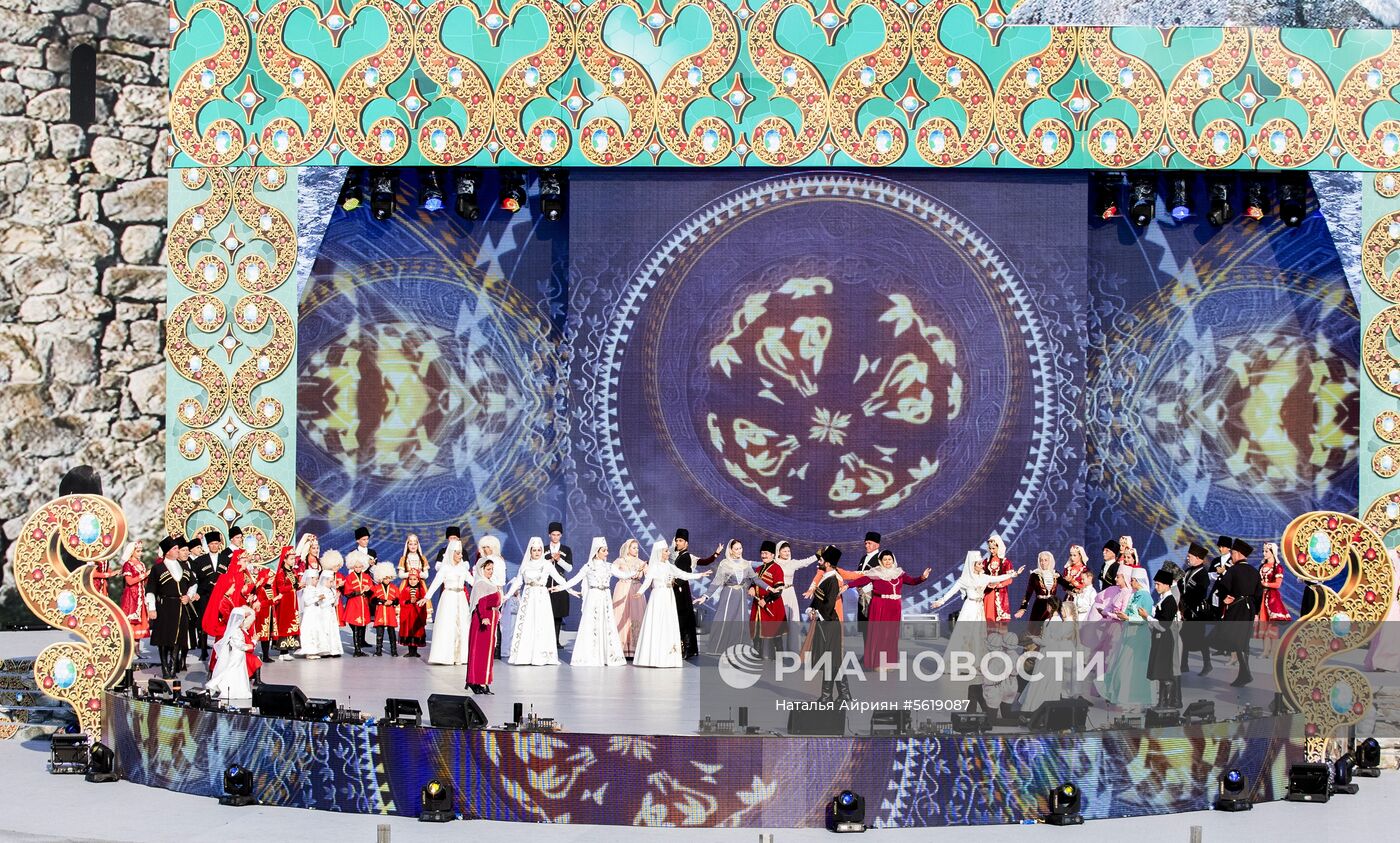 Празднование 10-летней годовщины признания Россией независимости Южной Осетии