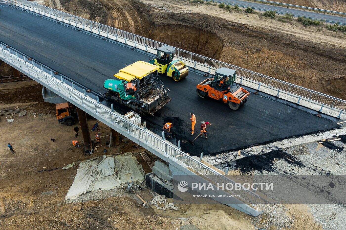 Строительство автомобильных дорог в Краснодарском крае