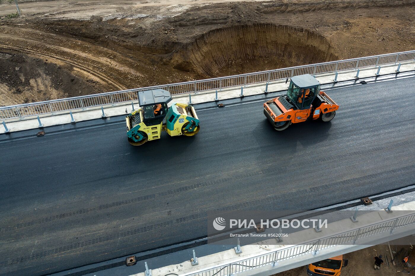 Строительство автомобильных дорог в Краснодарском крае