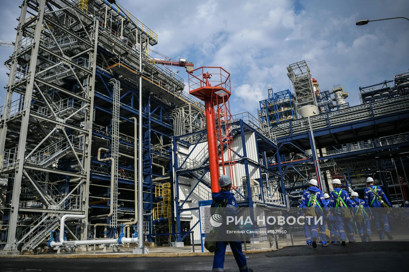 Мэр Москвы С. Собянин посетил Московский НПЗ