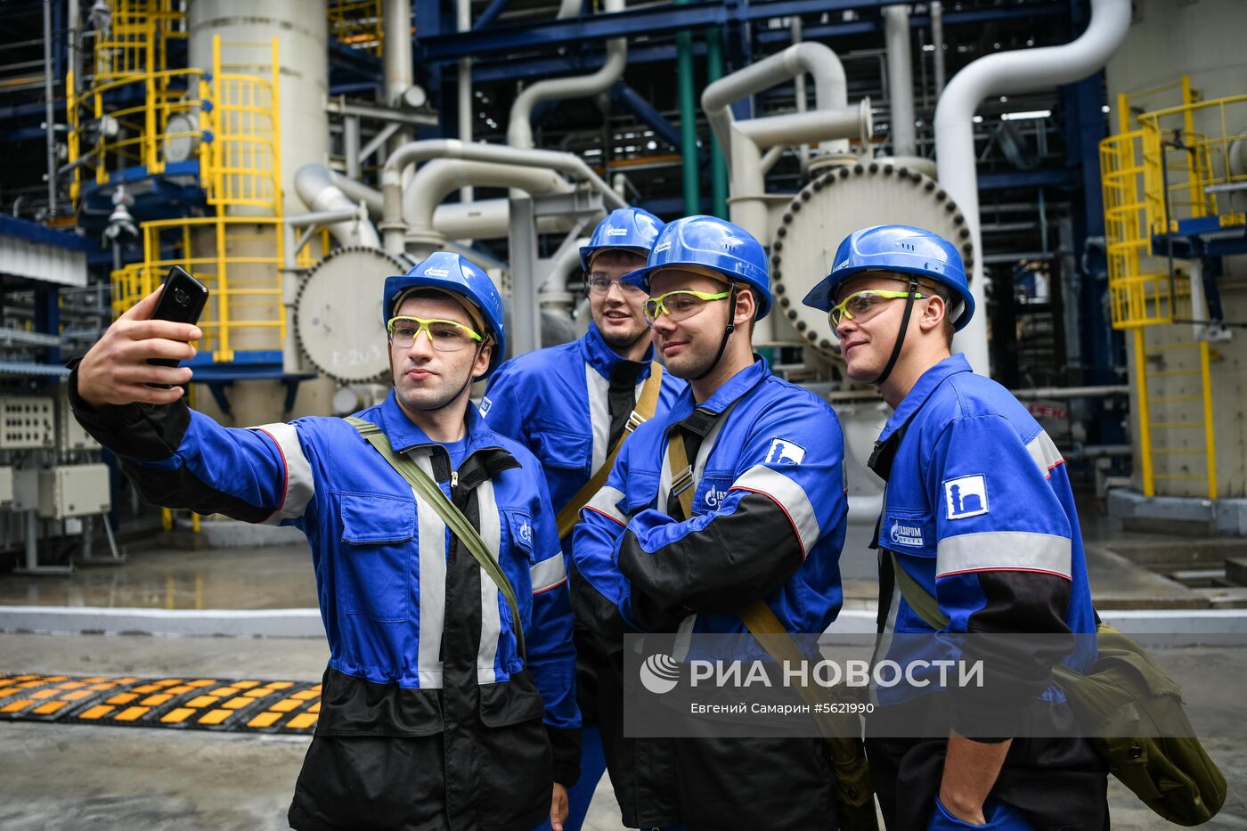 Мэр Москвы С. Собянин посетил Московский НПЗ