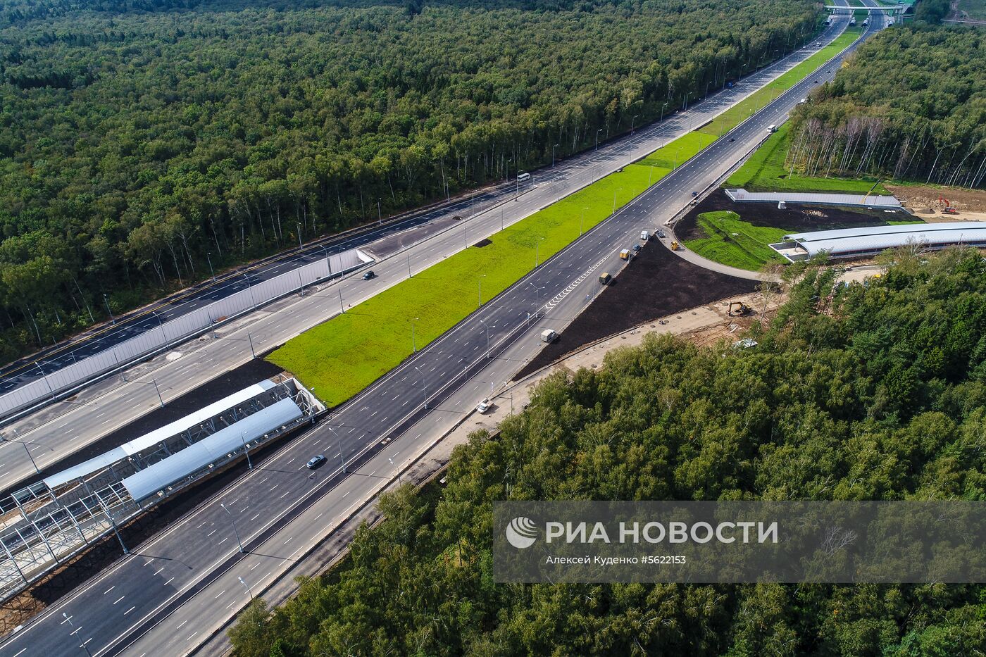 Строительство объектов транспортной инфраструктуры в Новой Москве