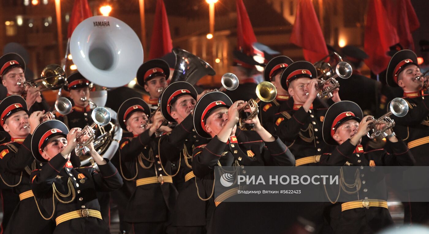 XI Международный военно-музыкальный фестиваль "Спасская башня"
