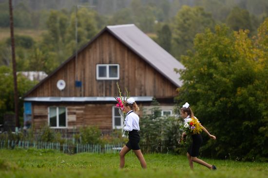 Начало учебного года в регионах России