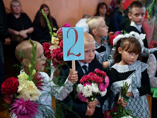 Начало учебного года в регионах России