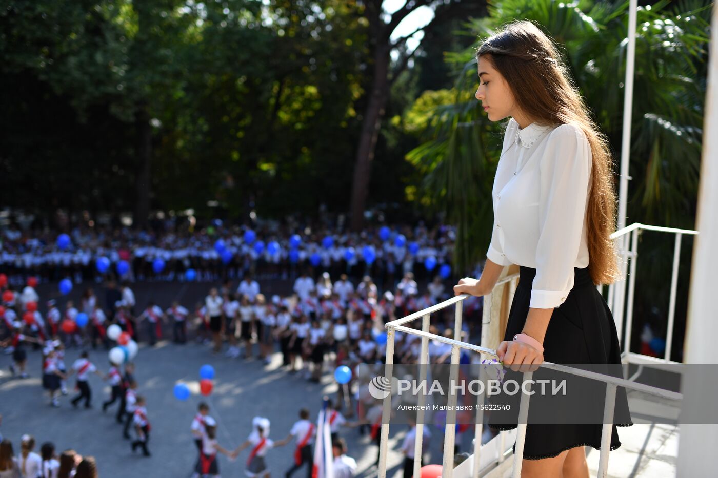 Начало учебного года в регионах России