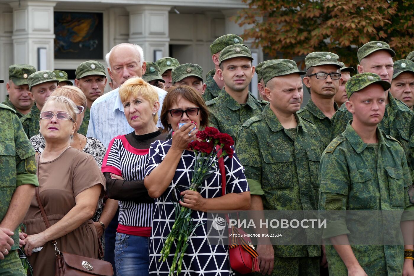 Прощание с главой ДНР Александром Захарченко