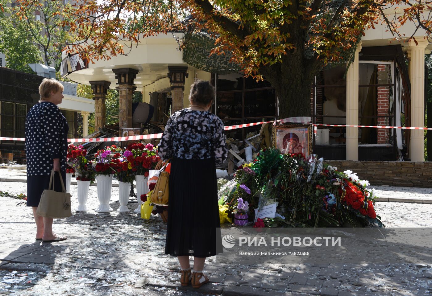 Прощание с главой ДНР Александром Захарченко