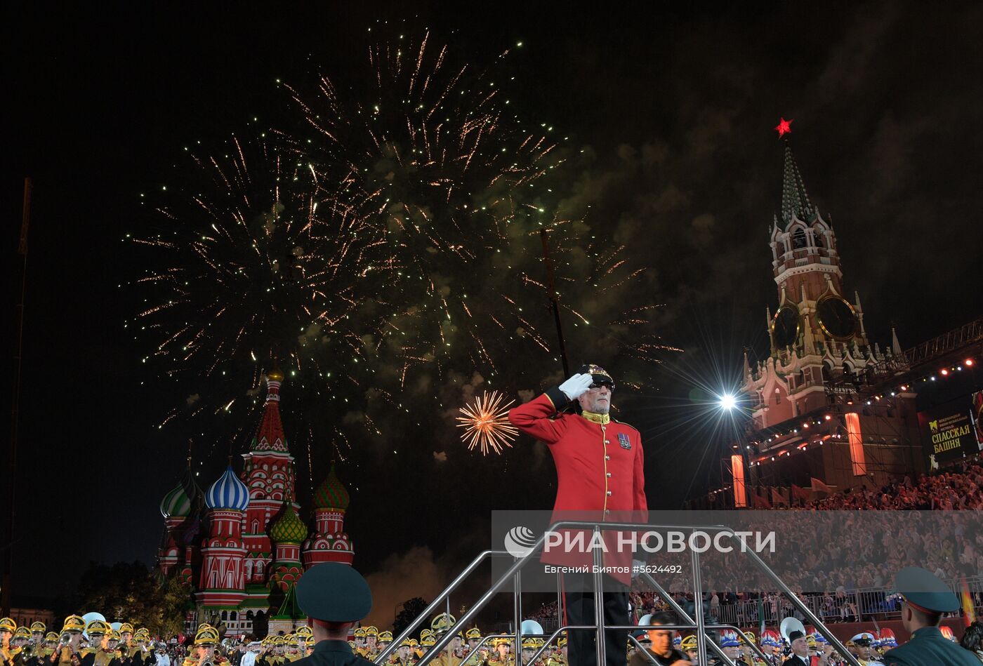 Закрытие фестиваля "Спасская башня —2018"