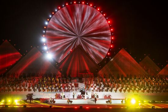 Церемония открытия III Всемирных игр кочевников