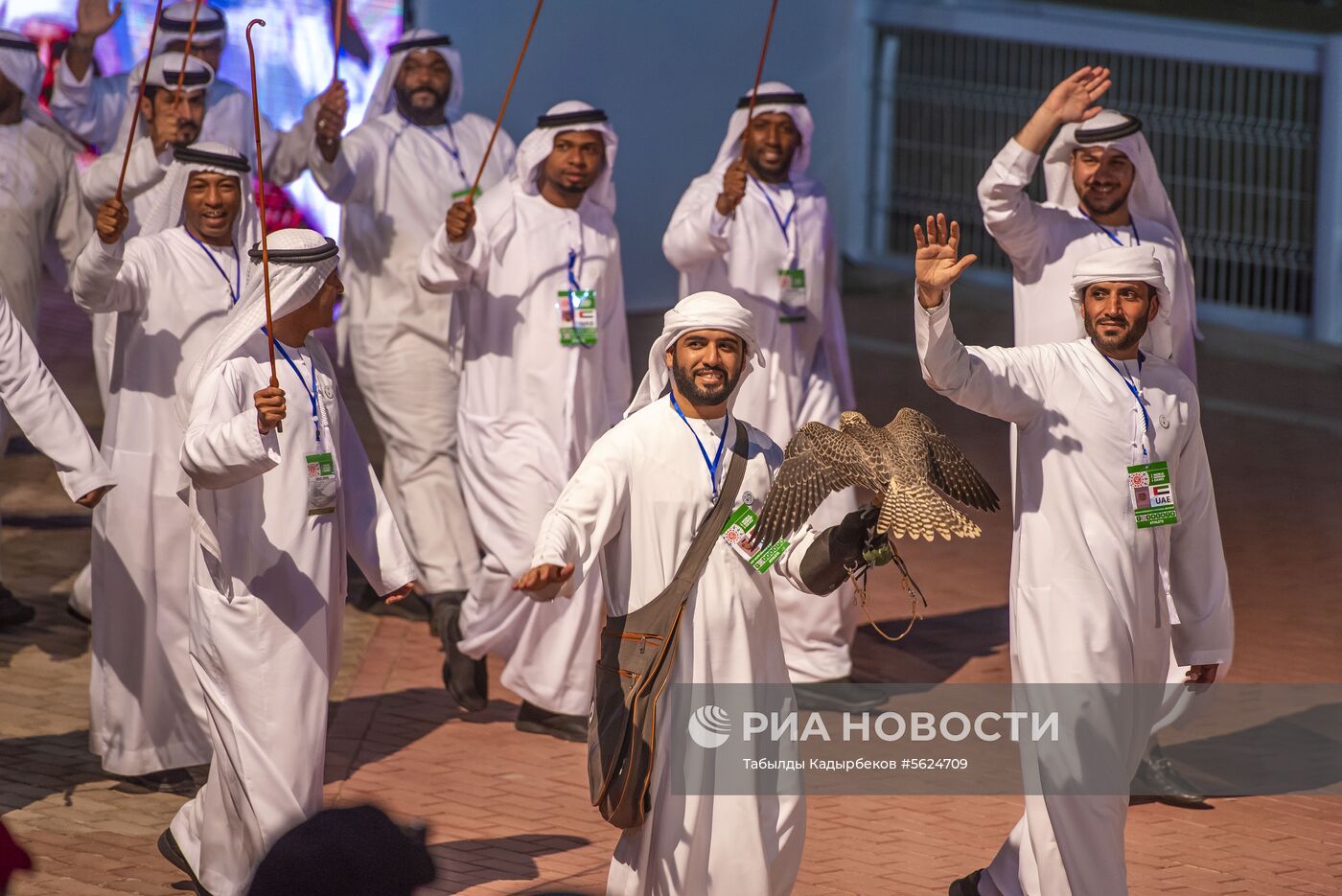 Церемония открытия III Всемирных игр кочевников