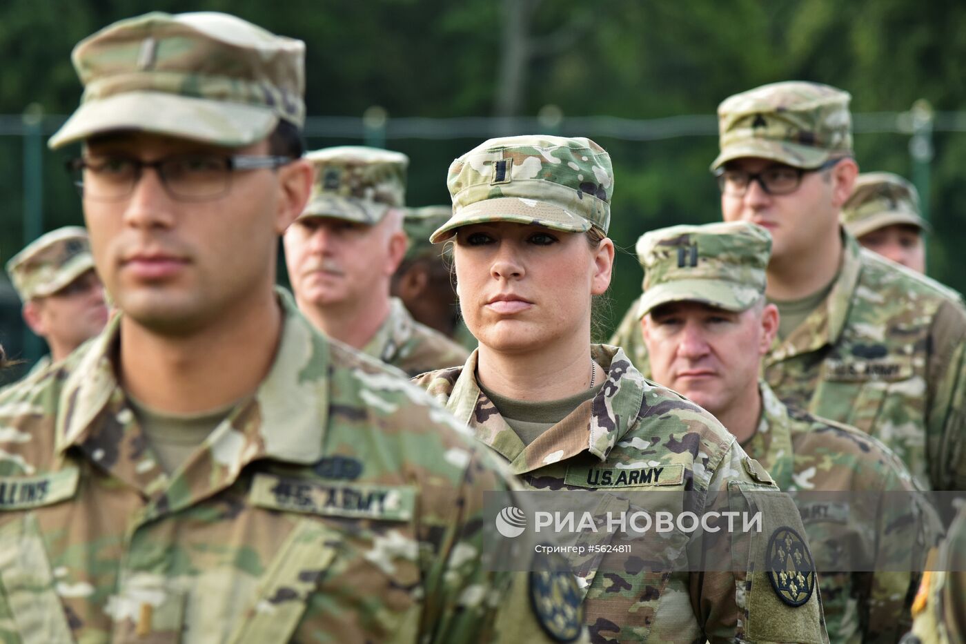 Открытие военных учений "Рэпид трайдент-2018" на Украине