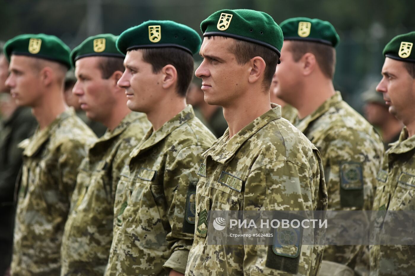 Открытие военных учений "Рэпид трайдент-2018" на Украине