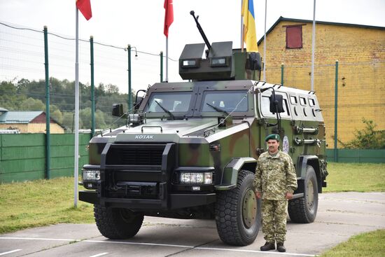 Открытие военных учений "Рэпид трайдент-2018" на Украине
