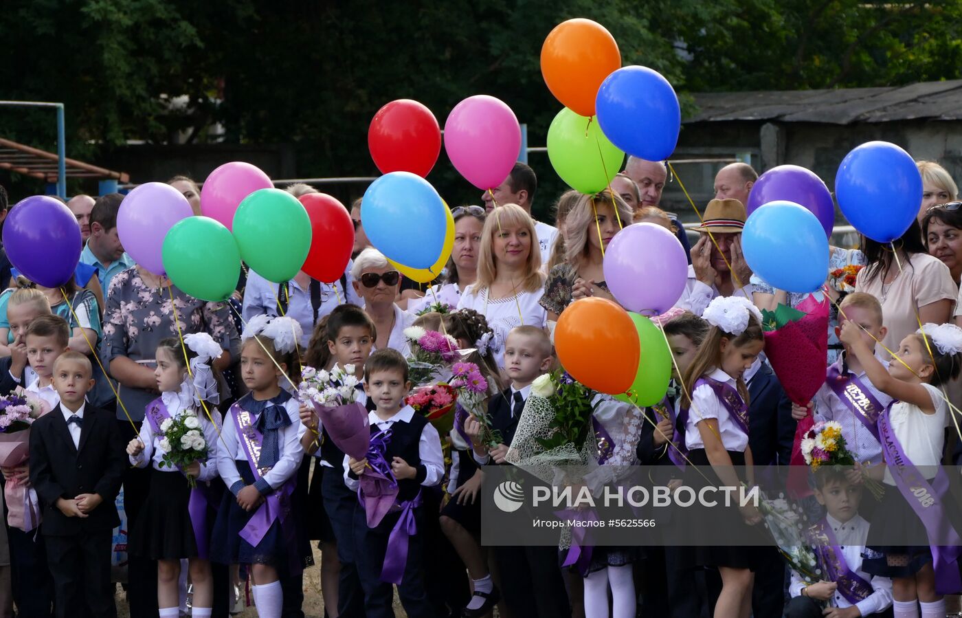 Начало учебного года в Донецке