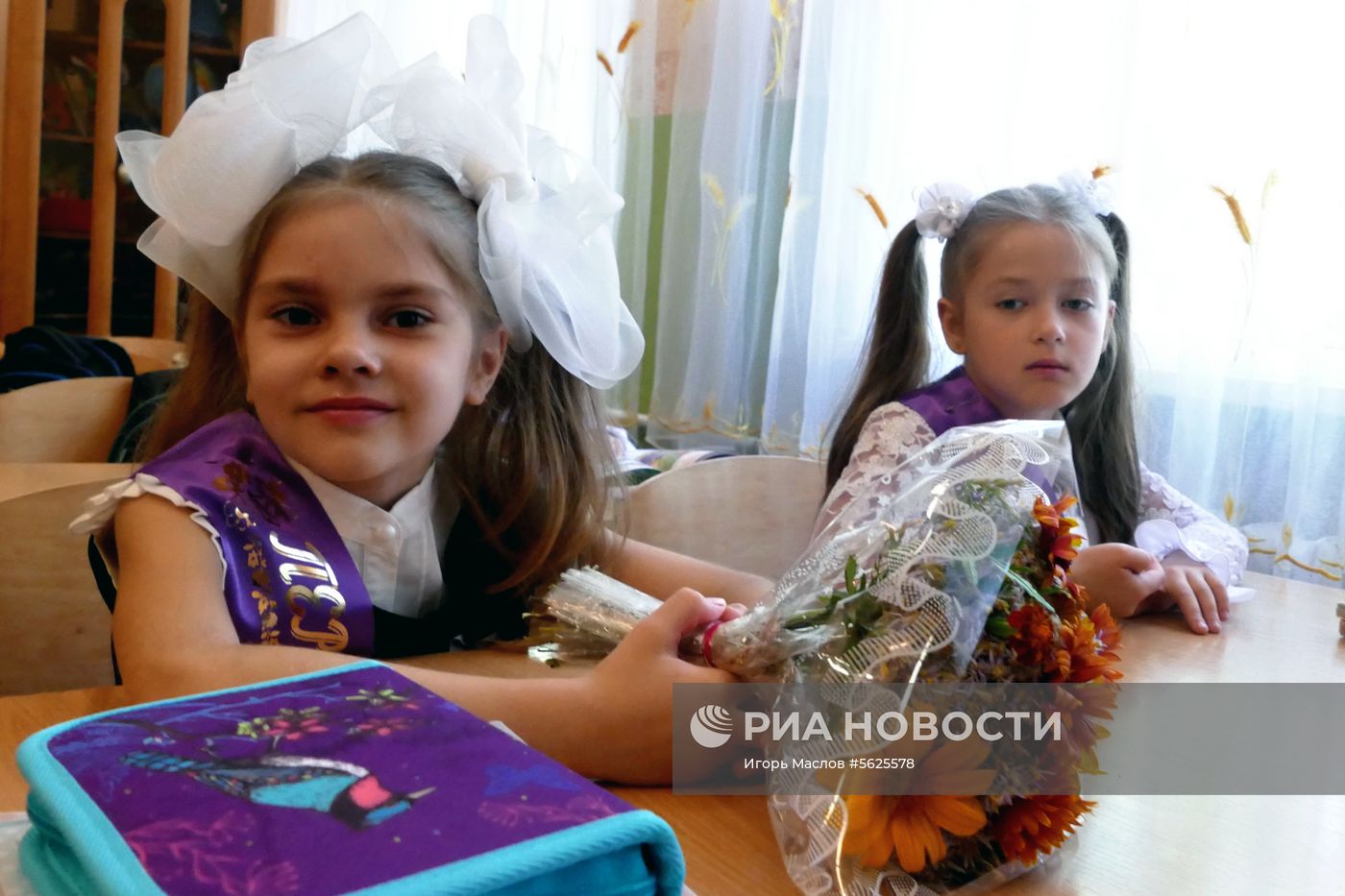 Начало учебного года в Донецке