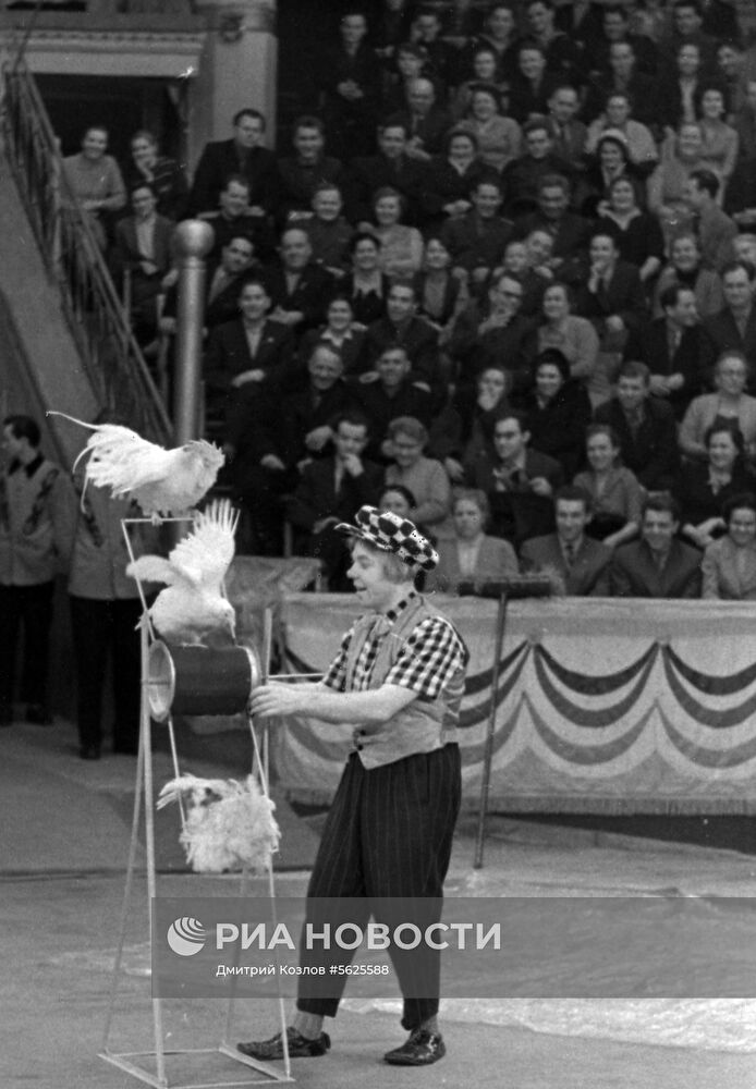 Клоун Олег Попов