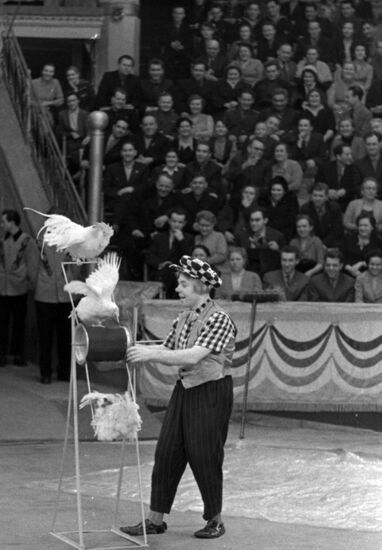 Клоун Олег Попов