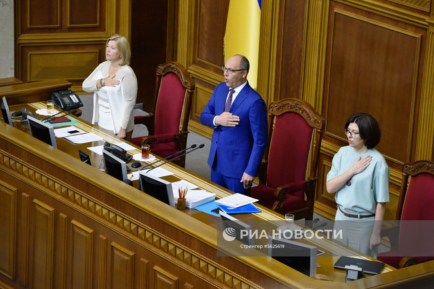 Заседание Верховной рады Украины