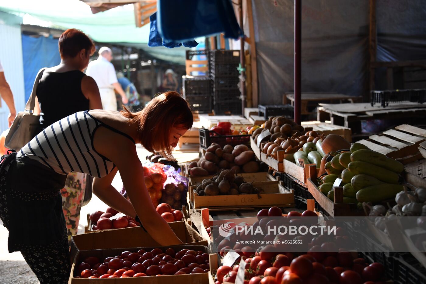 Овощной рынок в Севастополе