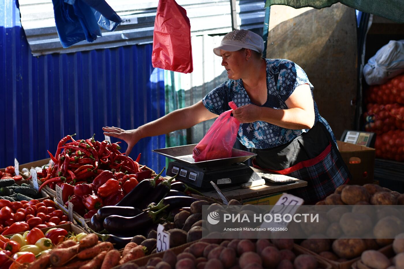 Овощной рынок в Севастополе