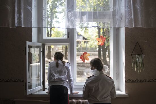 Начало учебного года в Донецке